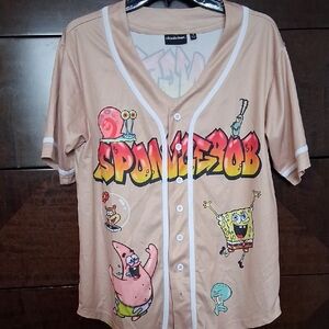 🖤Nickelodeon SpongeBob SquarePants Shirt EUC SIZE SMALL